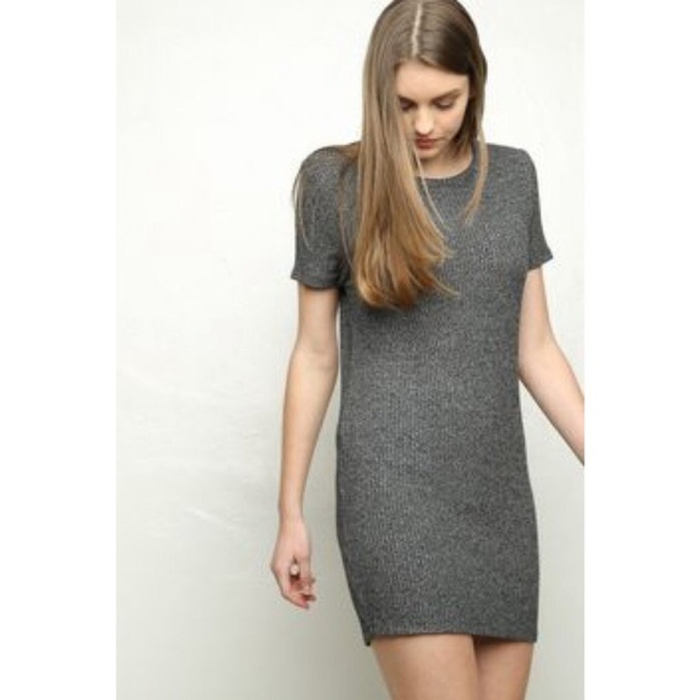 Brandy Melville Grey jenelle T-shirt dress